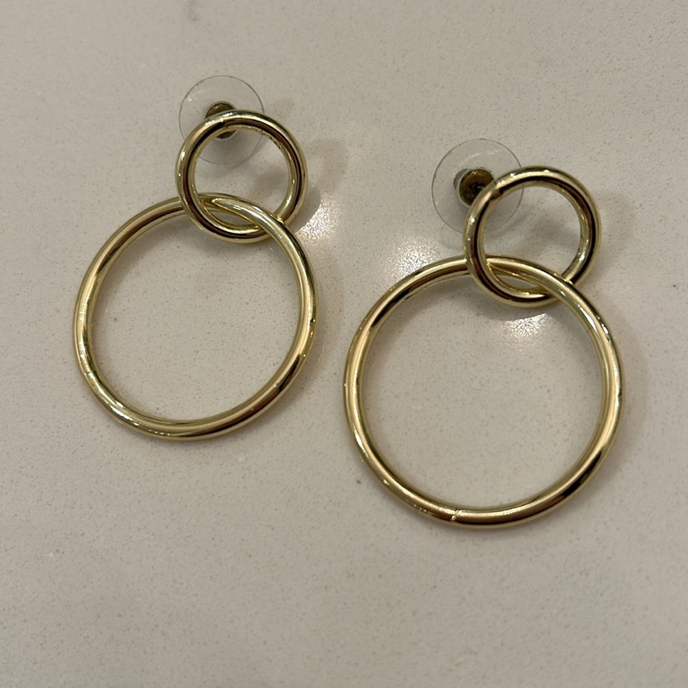Gold Hoop Earrings